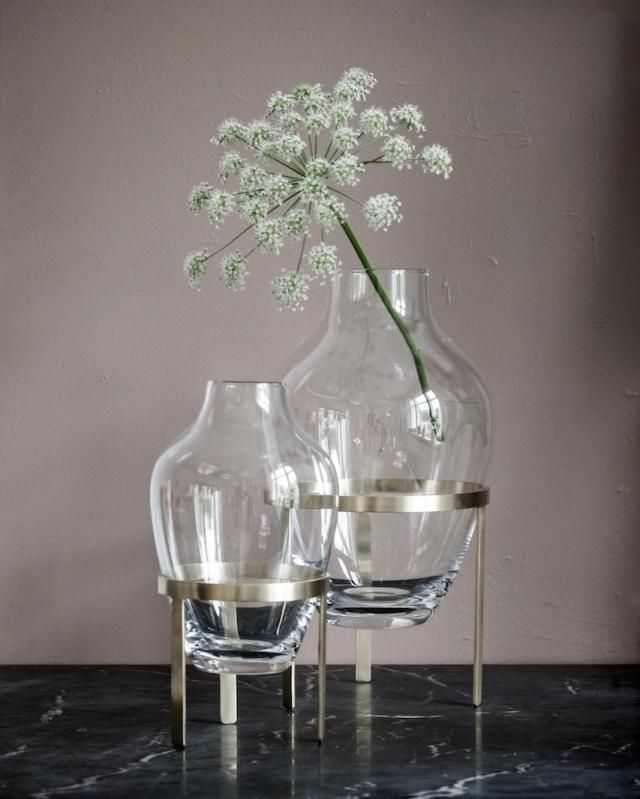 Nordstjerne  Adorn vase S  brushed brass