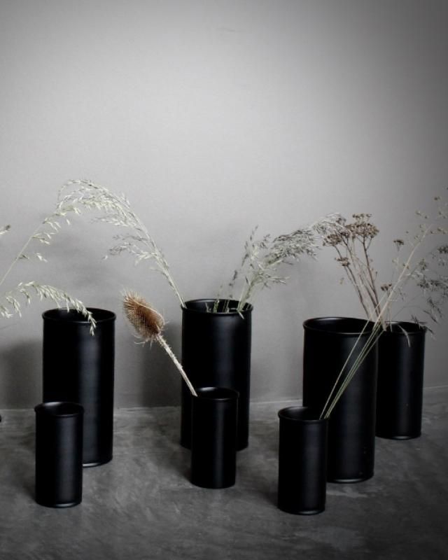 Nordstjerne  Genuine vase  black - small