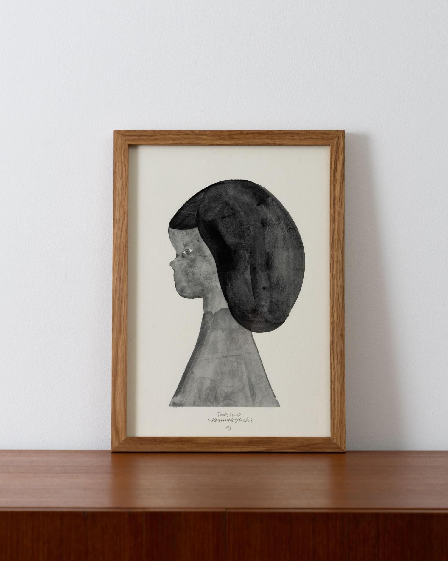 山口一郎 Poster Color Black 14